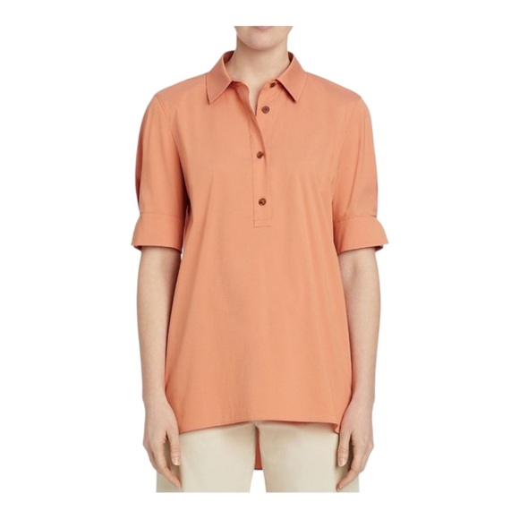 Lafayette 148 Boyes Shirt Size Large - Picture 1 of 9